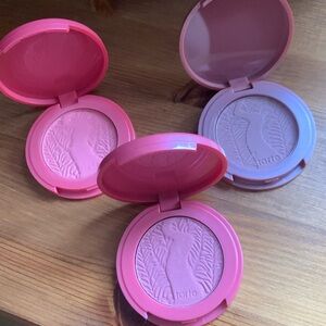 Set of 3 mini Tart Amazonian clay 12-hr blush - magic, fanciful & exposed.